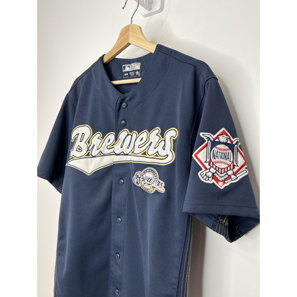 Milwaukee Brewers MLB Jersey M Braun #8 Genuine Merchandise Nationals Baseball